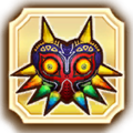 Majora's Mask as the Skull Kid's Gold Material from Hyrule Warriors: Definitive Edition