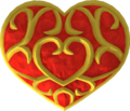 A Heart Container as seen in-game from Super Smash Bros. Ultimate