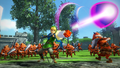 Link using the 8-Bit Candle from Hyrule Warriors: Definitive Edition