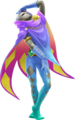 Render of Ghirahim's Standard Outfit (Great Sea) from Hyrule Warriors Legends