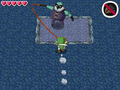 A Snapper pulling Link towards it from Spirit Tracks