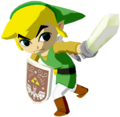 3D artwork of Link