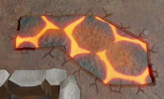 Lava Pit model from Echoes of Wisdom