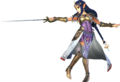 Zelda with a re-color costume based off Hilda in Hyrule Warriors