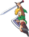 Link as he appears in the Japanese cover