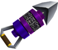 The Longshot, as seen in-game from Ocarina of Time 3D
