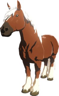 Epona model from Tears of the Kingdom