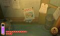 "Wanted" poster on the wall of the Miner's House This image can be viewed in 3D on a Nintendo 3DS system.