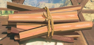 Wood model from Breath of the Wild