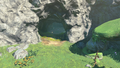 The western entrance to the Crenel Peak Cave