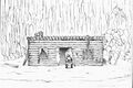 The abandoned house from the Link's Awakening manga by Ataru Cagiva
