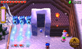 Frozen Plateau, the first level of the Ice Cavern in Tri Force Heroes
