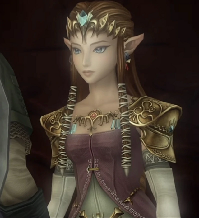 File:TPHD Princess Zelda Model.png - Zelda Wiki