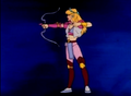 Zelda with her Bow in Captain N: The Game Master