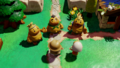Gorons visiting Kakariko Village