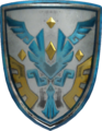 The shield that goes along with the White Sword from Hyrule Warriors