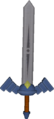 The Master Sword from Battle Quest