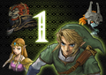 Artwork counting down one day until release of Twilight Princess HD