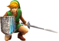 Render of Link wearing the Classic Tunic