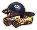 Power Gloves with Chain Chomp from Hyrule Warriors