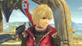 Shulk in the Great Plateau Tower Stage from Super Smash Bros. Ultimate