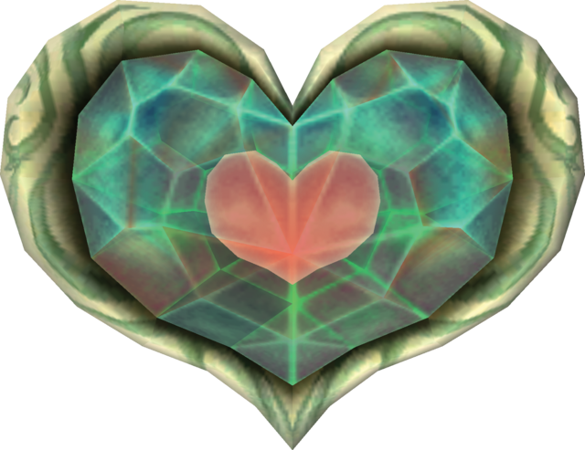Legend Of Zelda Ocarina Of Time Heart Pieces Piece of Heart - Zelda Wiki