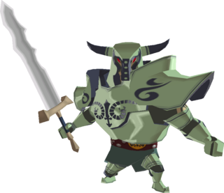 Silver Darknut model from The Wind Waker