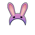 The purple Bunny Hood icon from Hyrule Warriors: Definitive Edition