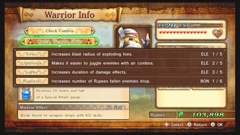 Skill - Zelda Wiki