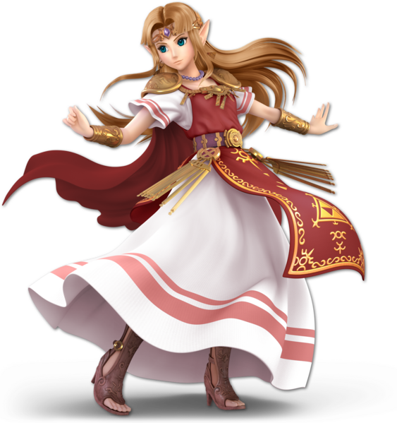 File:SSBU Zelda Render 2.png - Zelda Wiki