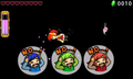A promotional screenshot of Communication Icons used when the Links fall in battle