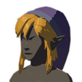 Cap of the Wild with Purple Dye from Breath of the Wild