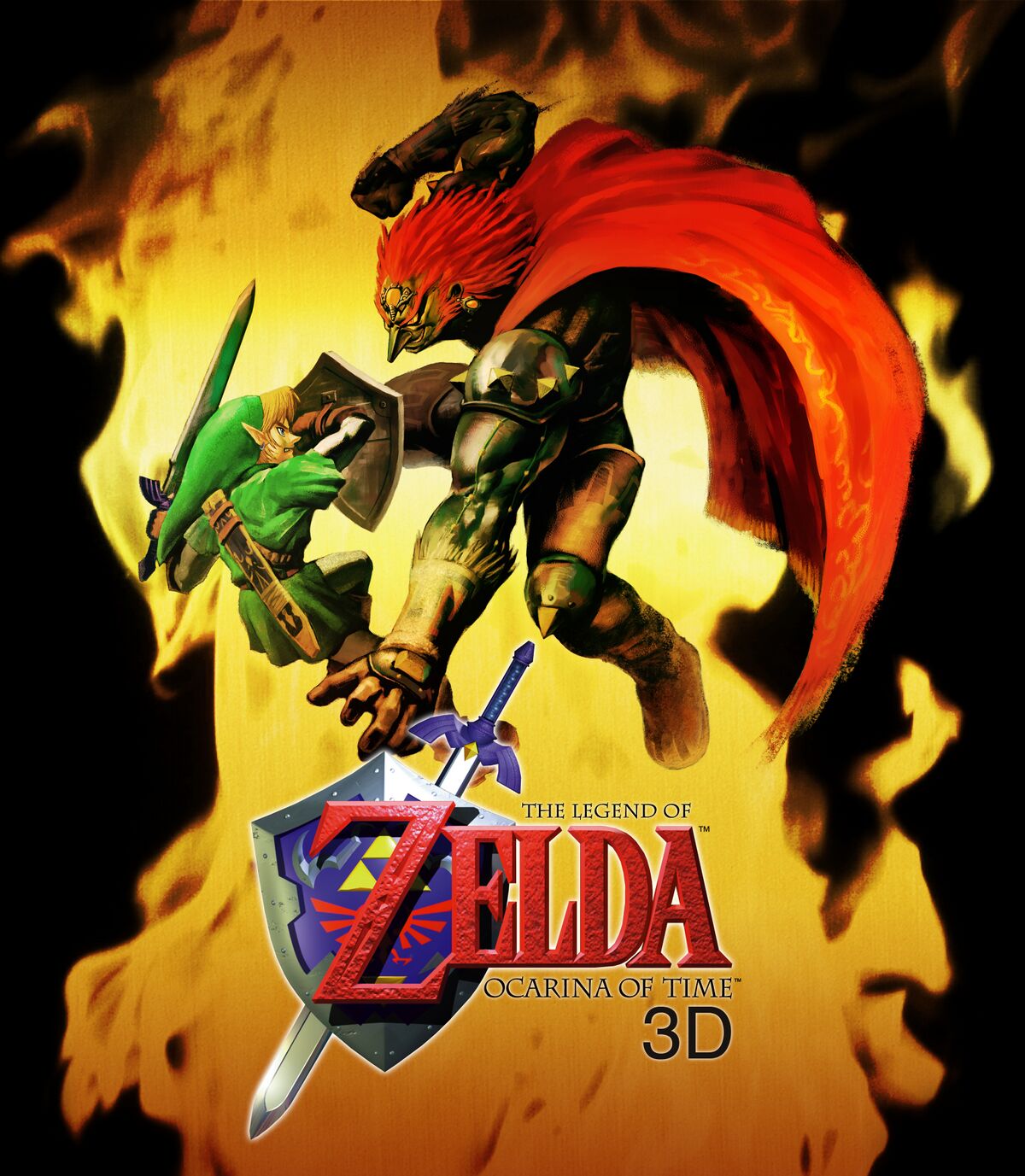 FileOoT3D Link vs Ganondorf.jpg Zelda Wiki