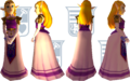 Turnaround of Princess Zelda as an adult