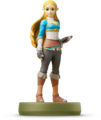 Zelda amiibo from Breath of the Wild series