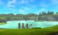 Lake Hylia from Ocarina of Time 3D