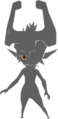 Midna cloaked in shadows