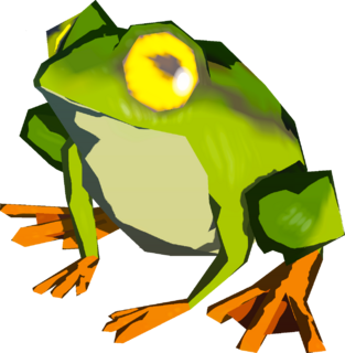 Hot-Footed Frog model from Tears of the Kingdom