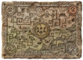 The Rail Map with the symbol of the Spirits in the middle