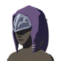 The Zora Helm with Purple Dye