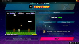 Fairy Finder screenshot from Nintendo World Championships: NES Edition