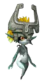 Animated render of Midna hovering