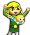 Toon Link and Aryll icon from Hyrule Warriors