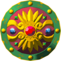 The Crest of the Gerudo on the Daybreaker from Breath of the Wild