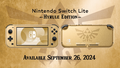 Nintendo Switch Lite Hyrule Edition released alongside Echoes of Wisdom