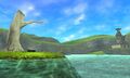 Lake Hylia from Ocarina of Time 3D