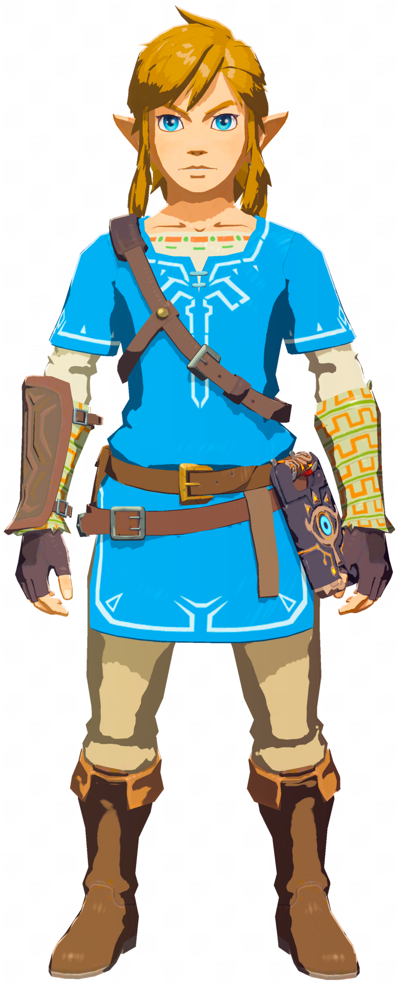 File:BotW Link Model.png - Zelda Wiki