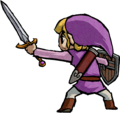 Purple Link in Four Swords Adventures