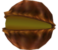 A Deku Nut as seen in-game from Ocarina of Time 3D