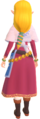 Zelda wearing the Sailcloth